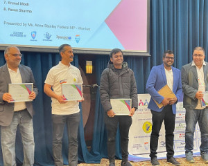 ICSOA's coordinator arranged the T20 Junior Winter Cricket Award-ICSOA kids participated