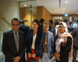 ICSOA supported the event of WAACI's "Rahat launch in the NSW parliament"