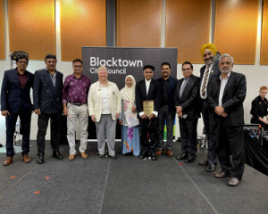 ICSOA's Dr Quasim Chelat won the Volunteer of the Year Multicultural Award