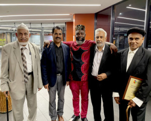 ICSOA's Dr Quasim Chelat won the Volunteer of the Year Multicultural Award