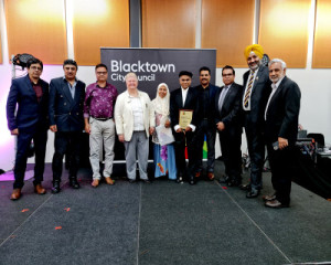 ICSOA's Dr Quasim Chelat won the Volunteer of the Year Multicultural Award