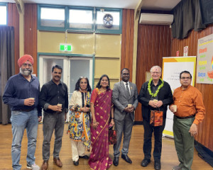 ICSOA's partcipation in Holi along with Hindus for Human Rights