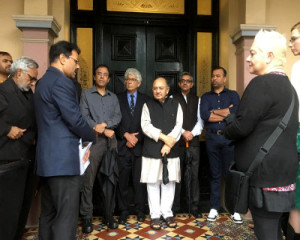 Condolence meeting for killing of innocents  in New Zealand