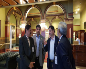 ICSOA-Visit of Mr Murtaza Ali to NSW Parliament