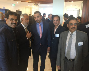 ICSOA-Meeting with the journalist Mehdi Hasan of Al-Jazeera