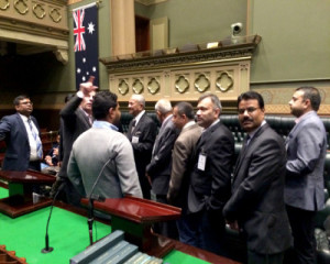 ICSOA Parliament Visit