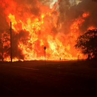 fire disaster in Australia 