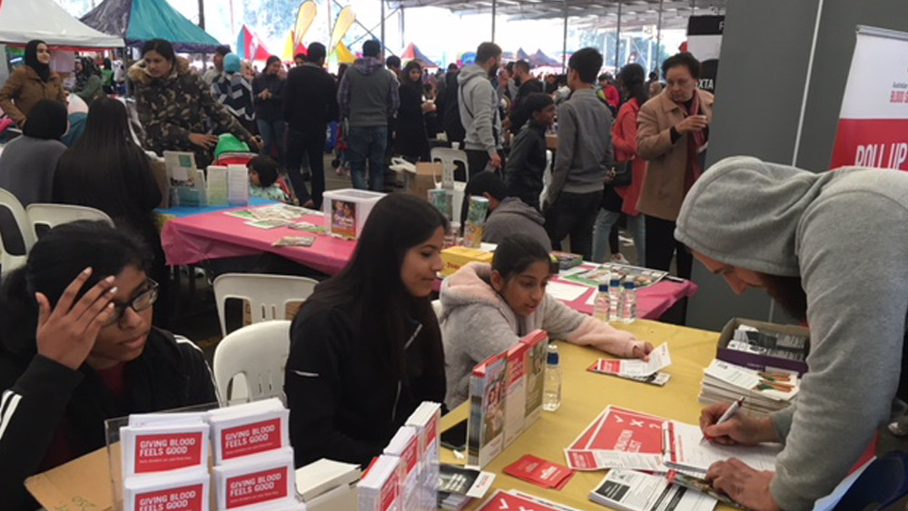 Partnership with Australian Red Cross and MEFF 2018