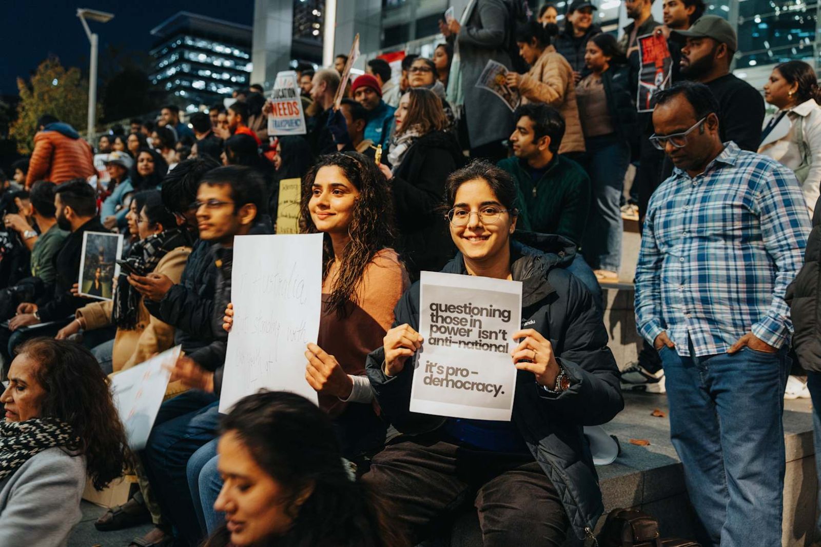 The Sydneysiders joining a global protest against India’s politicians, in their own words