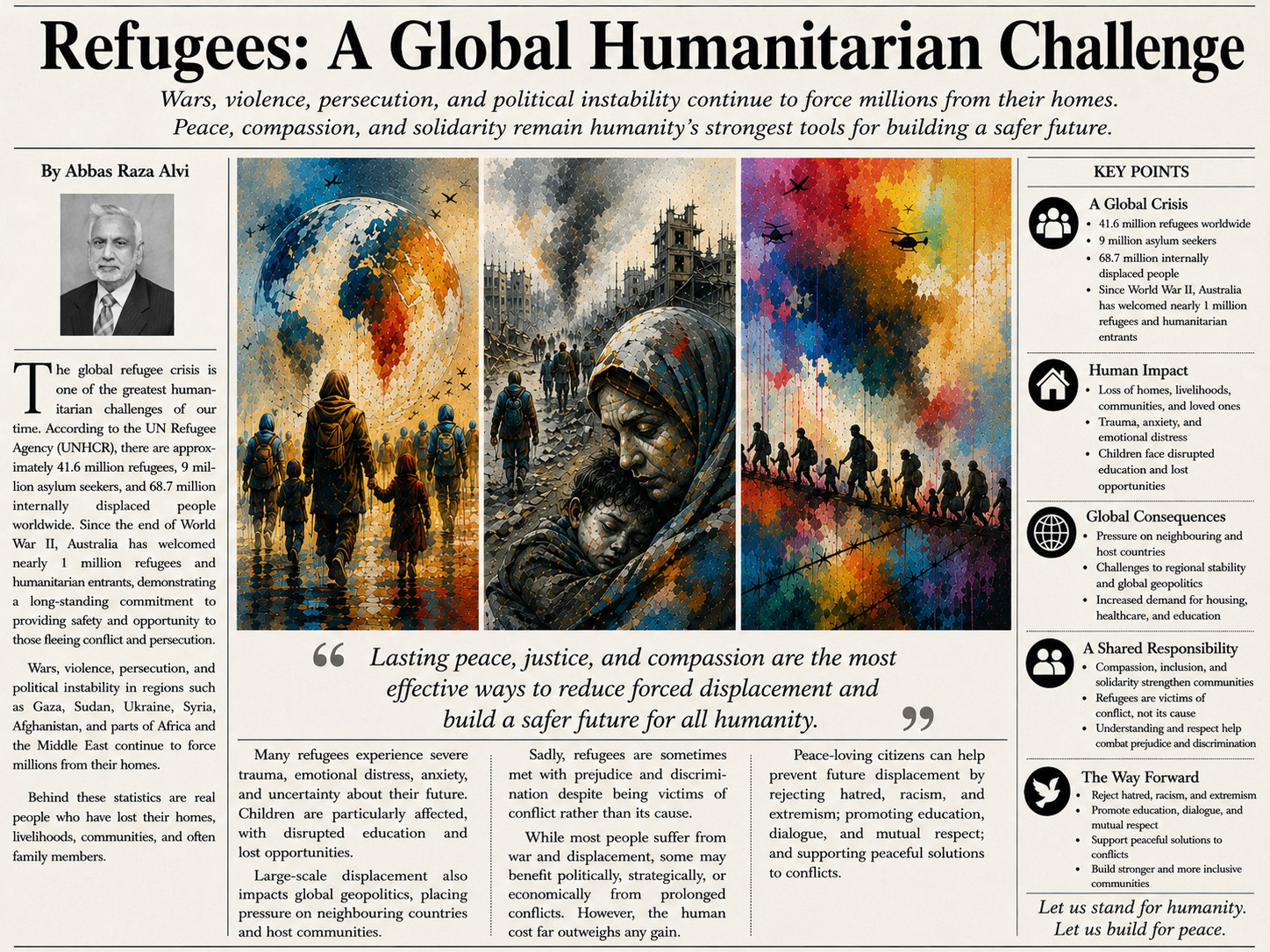 Refugees: A Global Humanitarian Challenge