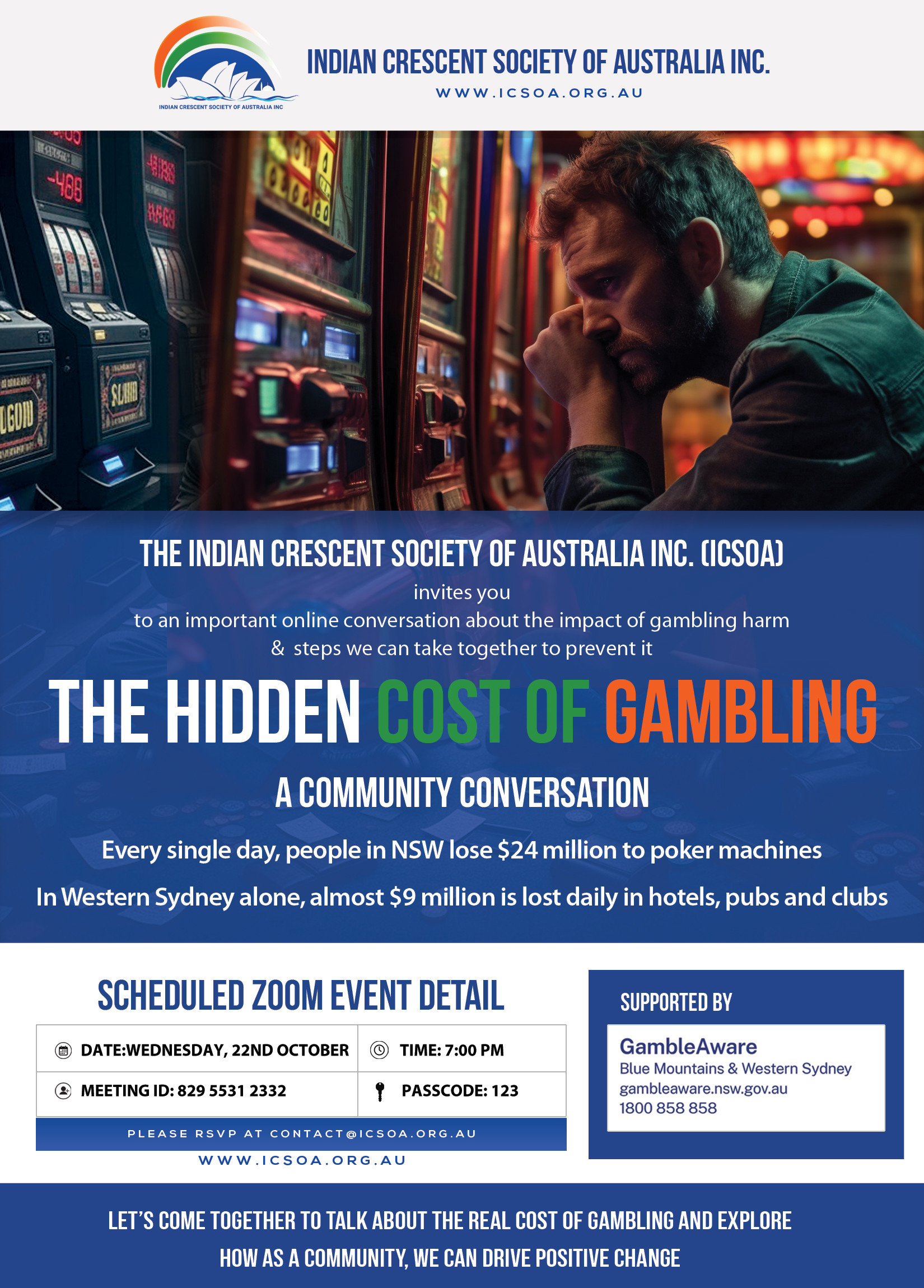The Hidden Cost of Gambling A Community Conversation